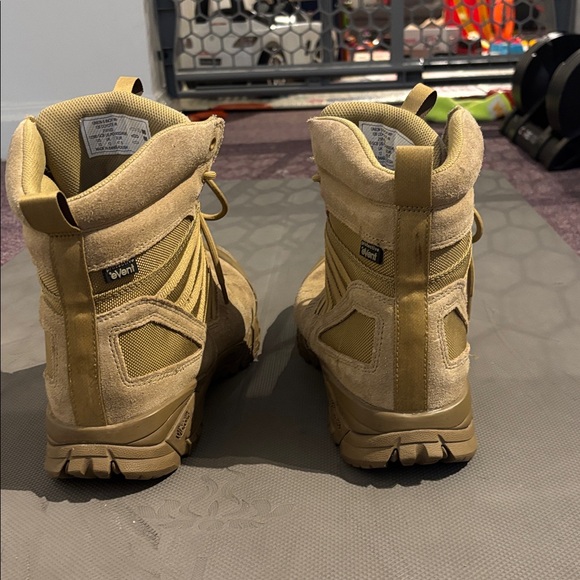 5.11 Tactical Union 6” Waterproof Boots Coyote Tan Men’s Size 13 - Picture 2 of 5